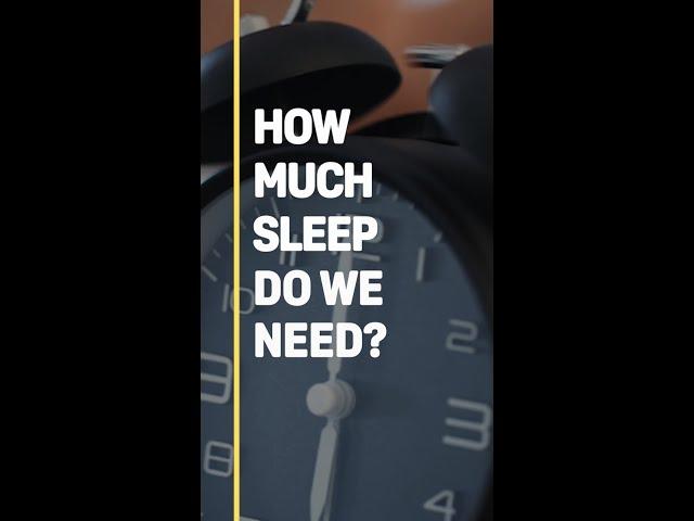 How Much Sleep Do We REALLY Need?