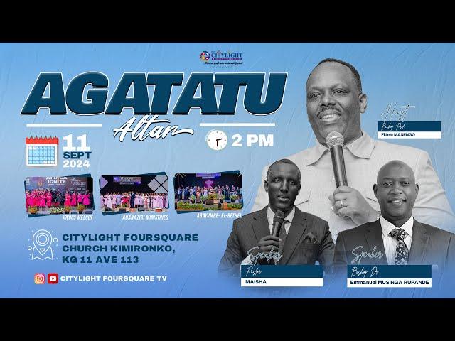 FOURSQUARE TV IIAGATATU SERVICE WITH Dr BISHOP MUSINGA  & PASTOR MAISHA  11.9.2024