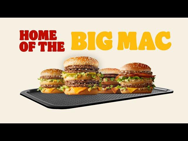 Whopper Whopper Ad, but it's a Big Mac