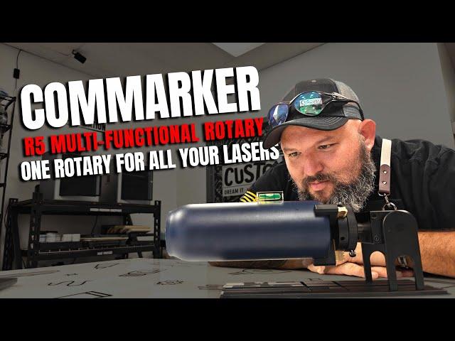 Next-Level Laser Engraving with the ComMarker R5 Multi-Rotary Tool – A Must Have Tool for Any Laser