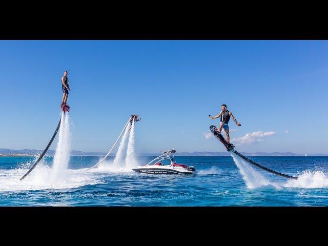 The best watersports video ever! Must watch! Ibiza flyboard hoverboard jetpack seabob