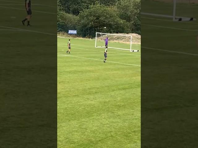 Missed Goal Shot! What a Heartbreaker! #football #goally #soccer #goals #astley #shorts #goalkeeper