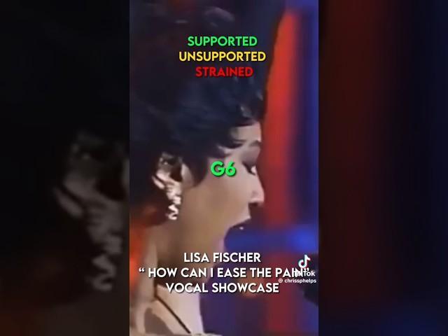 Lisa Fischer - How Can I Ease The Pain #vocal #hitsong #notes #highlights #90smusic #whistle #vip