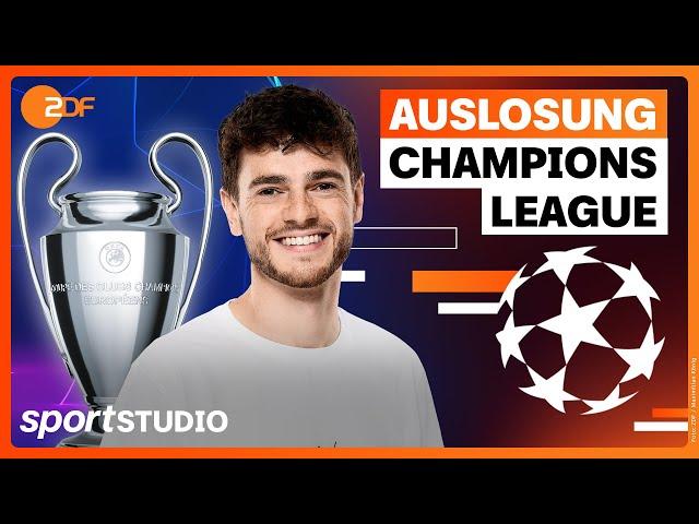 Auslosung UEFA Champions League Achtelfinale, Viertelfinale und Halbfinale 2024/25 | sportstudio