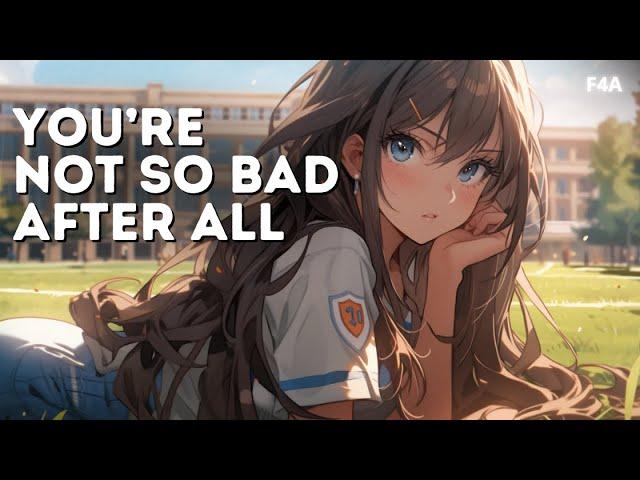 Cocky Popular Girl Tutors You... and Maybe Warms Up?  | Mean to Sweet | French Accent | Teasing You