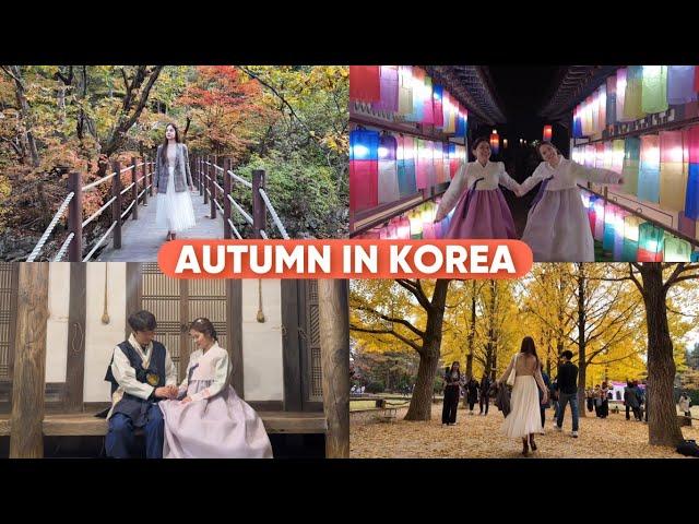 Autumn in Korea (Recommended places to visit)