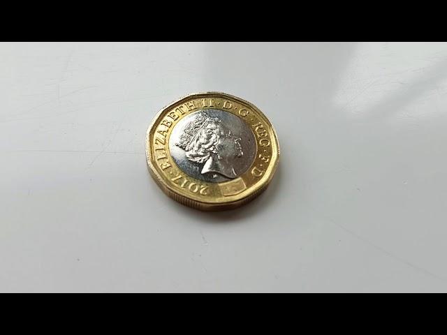 Hidden Text On The New £1 Coin!! Full HD