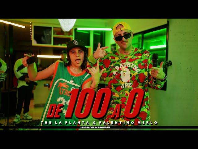 The La Planta , Valentino Merlo  -  De 100 a 0  ( Video Oficial )