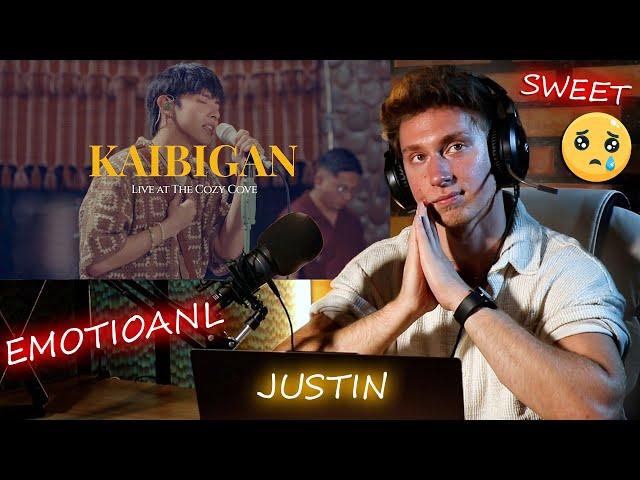 justin - kaibigan (Live at The Cozy Cove) | Richards Infinity Reacts