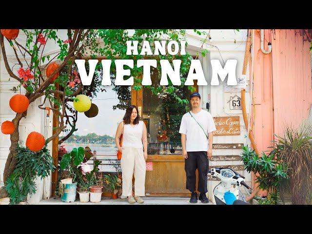 Hanoi Vlog 2024  Cafe Hopping, Vietnamese Street Food You Must Try, What to Do and Eat in Hanoi