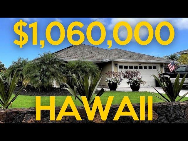 Hawaii real estate home for sale in Kailua Kona Hawaii $1,060,000 Wainani Estates