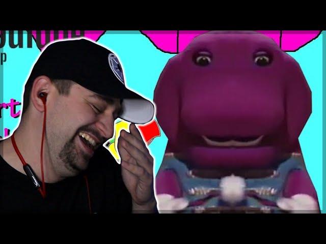 BARNEY HATES KIDS!  - YTP - InCert CoC In Baloney REACTION!