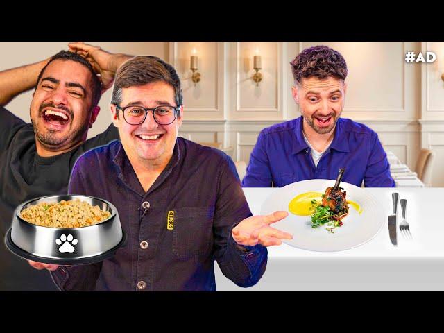 Can 2 Chefs Turn DOG FOOD into Restaurant Quality Dishes??