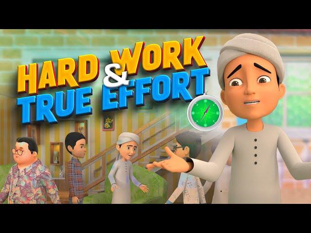 Hard Work & True Effort | Ghulam Rasool Cartoon Series | 3D Animation | English Cartoon