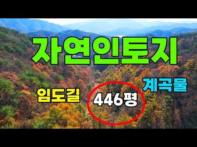 싸다싸 ~ 자연인토지 계곡물도 흐르는 작은땅 !..싼땅