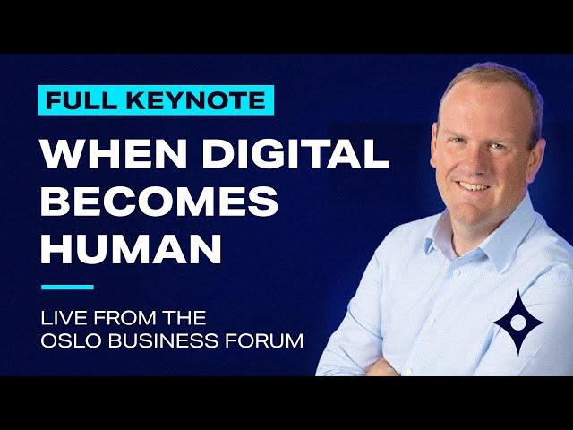 'When Digital becomes Human' a FULL Keynote by Steven Van Belleghem about Customer Experience. #CX