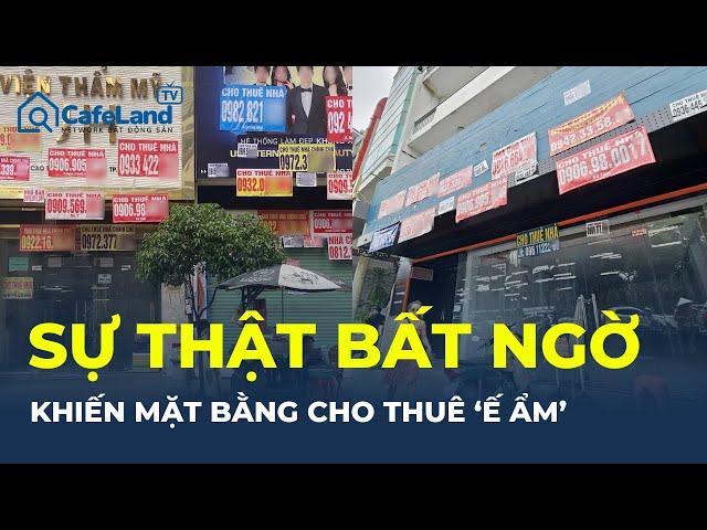 Sự thật bất ngờ sau 'LÀN SÓNG' trả mặt bằng cho thuê TP.HCM: Vì sao vẫn Ế ẨM dù mùa cao điểm?