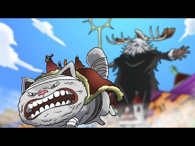 LUFFY AND STRAWHATS ESCAPES SUN GOD! Fan animation | One piece chapter 1129