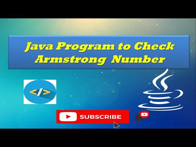 Java Program to Check Armstrong Number