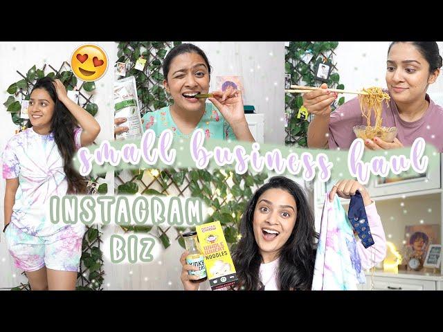 IG small businesses you MUST check out | small biz haul | Meghna Verghese