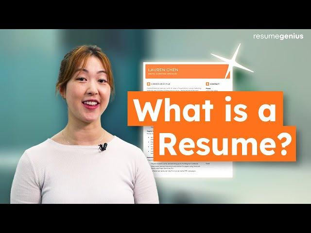 What is a Resume? | Free Resume Templates