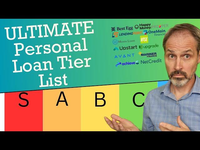 Ultimate Tier List of Personal Loans for People with FAIR Credit Scores (Below a 700 credit score)!