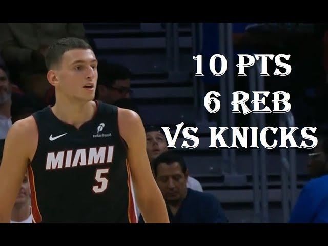 Nikola Jovic 10 Pts 6 Reb NY Knicks vs Miami Heat HIGHLIGHTS