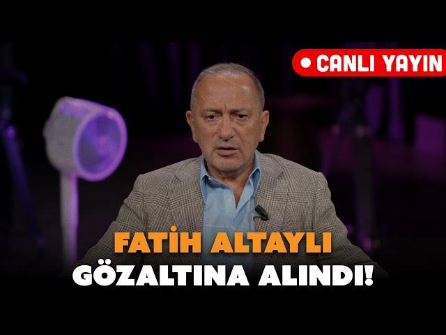 SON DAKİKA! | Fatih Altaylı Gözaltına Alındı! | Canlı Yayın