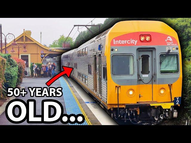 Built to LAST? Australia's 50 Year Old Intercity Trains with some Strange Recycled Carriages...