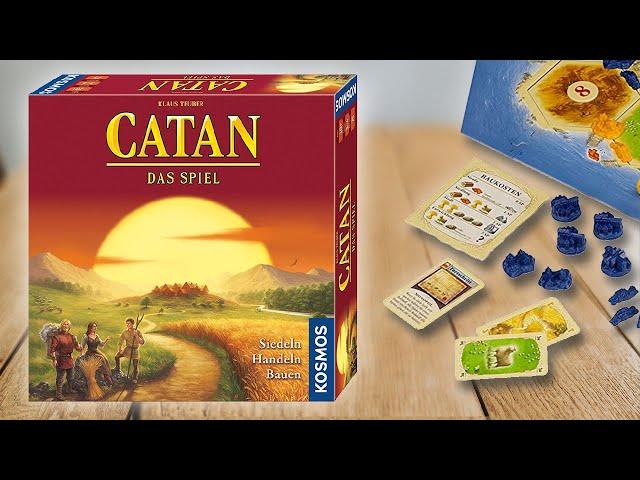 DIE SIEDLER VON CATAN - Spielregeln TV (Spielanleitung Deutsch) - Kosmos