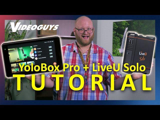 The PERFECT Portable Streaming Solution - Yololiv YoloBox Pro & LiveU Solo