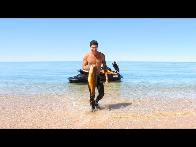 YBS Lifestyle Ep 14 - SPEARFISHING FROM A JETSKI | Coral Trout Catch And Cook