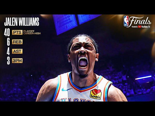 J-Dub 40 Pts! Haliburton 4 Pts! Pacers vs Thunder Game 5 NBA Finals 2025