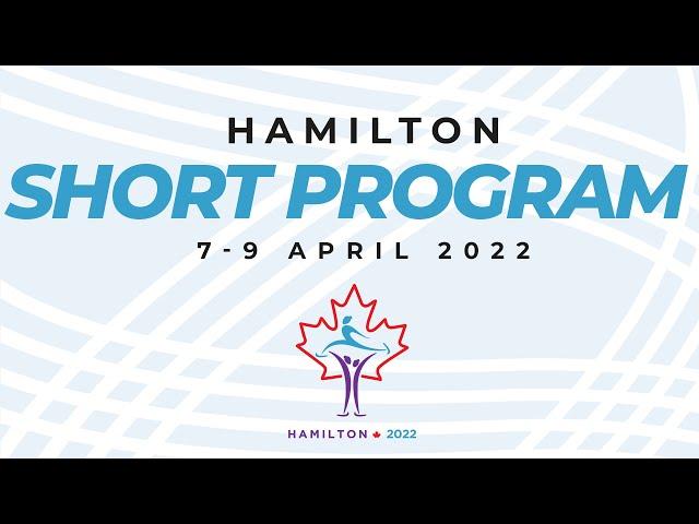 Short Program | ISU World Synchronized Skating Championships 2022 | Hamilton | #WorldSynchro