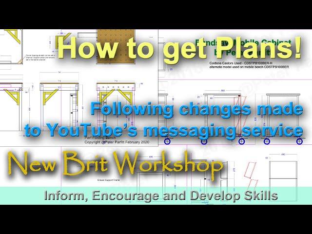 How to get plans from the New Brit Workshop