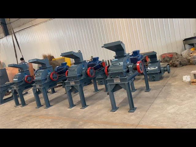 Electric Motor Powered Hammer Mill Ready for Shipping to Burkina Faso