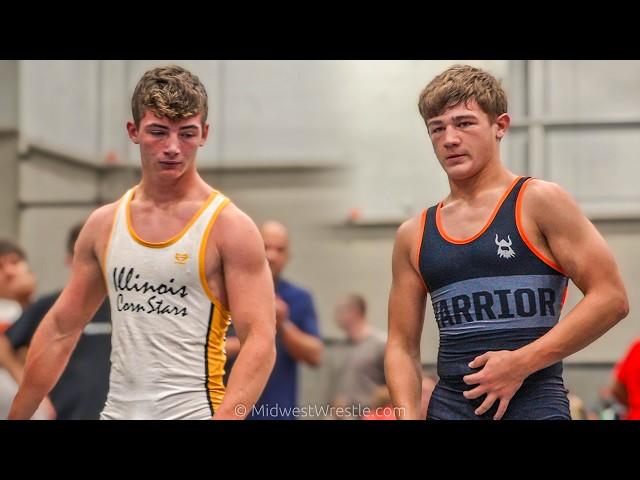 150 – Carter Skoff {G} of Illinois Cornstars vs. Austin Manley {R} of Warrior RTC 2