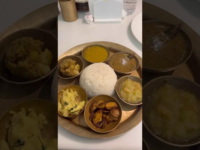 trying *ASSAMI FOOD* for the first time #ashortaday #foodie #assam #indianfood #explore #shorts