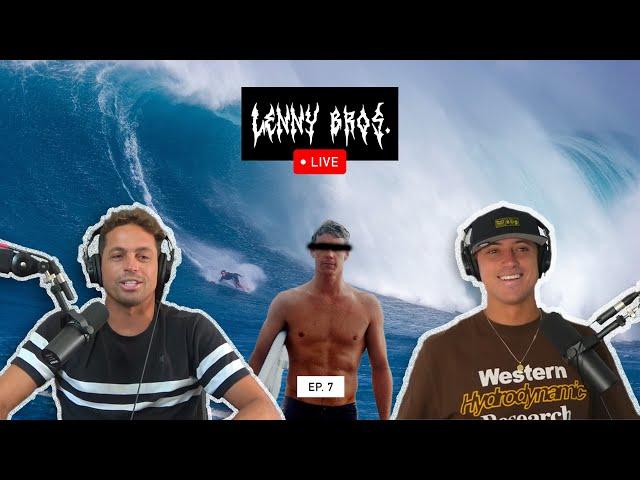 Kai Reveals His New Nazaré Tow Partner!  (LIVE Q+A) - LENNY BROS. EP. 07