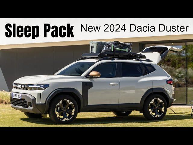 New 2024 Dacia Duster Sleep Pack