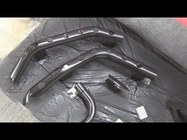 Delboy's Garage, Project FoXDaWG Day 14, VHT Exhaust Paint.