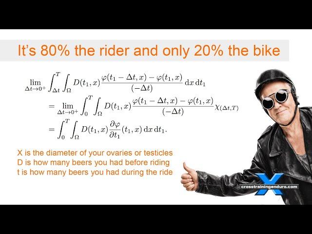 It's the rider - not the bike, you muppet!︱Cross Training Enduro