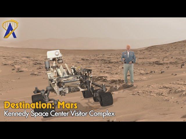 Walk on the Red Planet inside Destination: Mars at Kennedy Space Center Visitor Complex