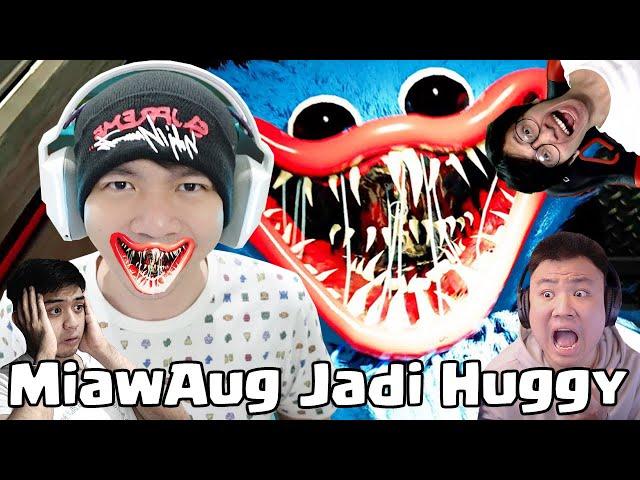 MiawAug Jadi Monster Huggy Wuggy - Project Playtime Indonesia #4