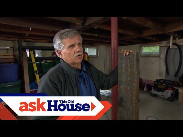 How to Repair a Damaged Carrying Beam | Ask This Old House