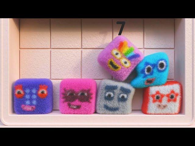 Fluffy Numberblocks Pillow