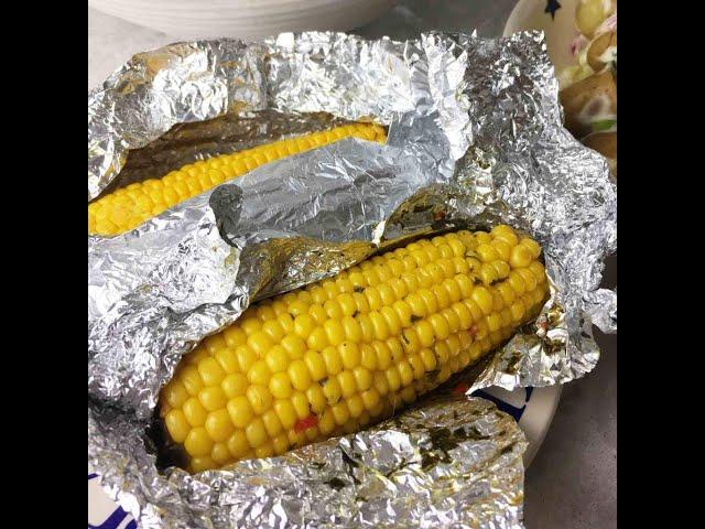 Corn On The Cob On An Aga Range Cooker