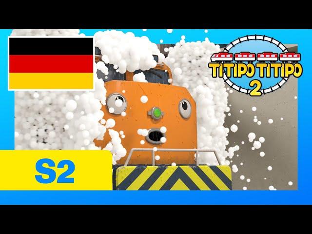 Titipo deutsch S2 #24 Waschanlage kaputt l Titipo Neue Folgen l Titipo Der Kleine Zug