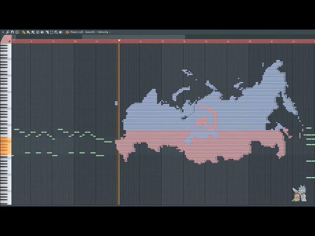 What Mother Russia Sounds Like - MIDI Art