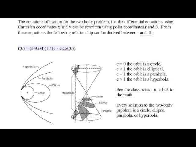 MMCC I #05 - Mathematical Modeling and Computational Calculus I - More Orbits